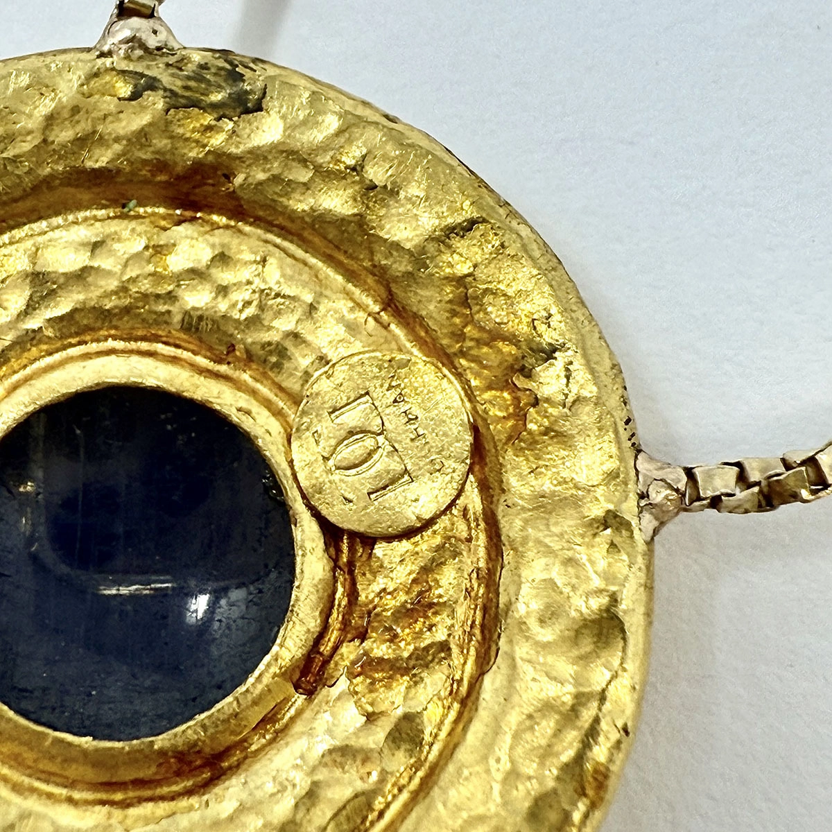 Gurhan Necklace with 14K Gold Chain and 24K Gold Pendant