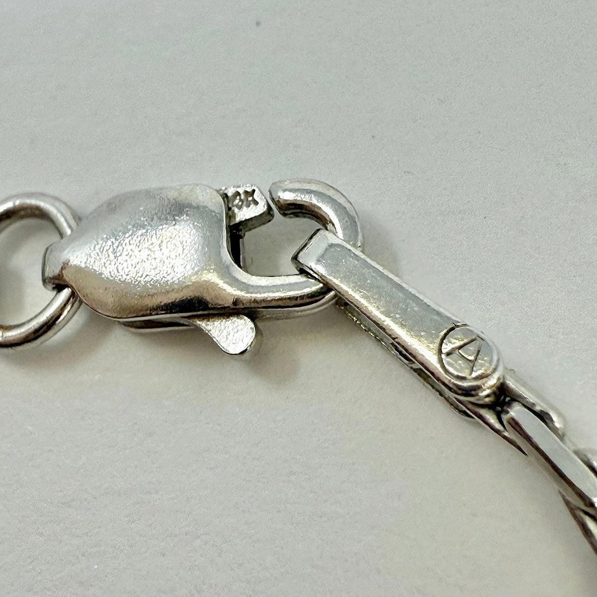 H. Stern 14K White Gold Chain Necklace with 18K Gold Pendant