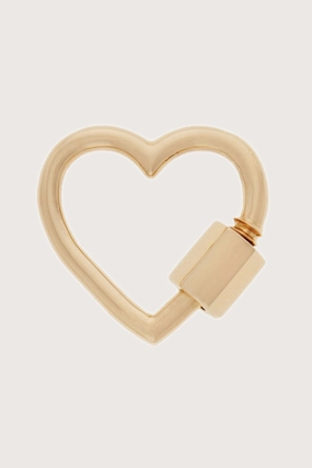 Heart Lock, Yellow Gold