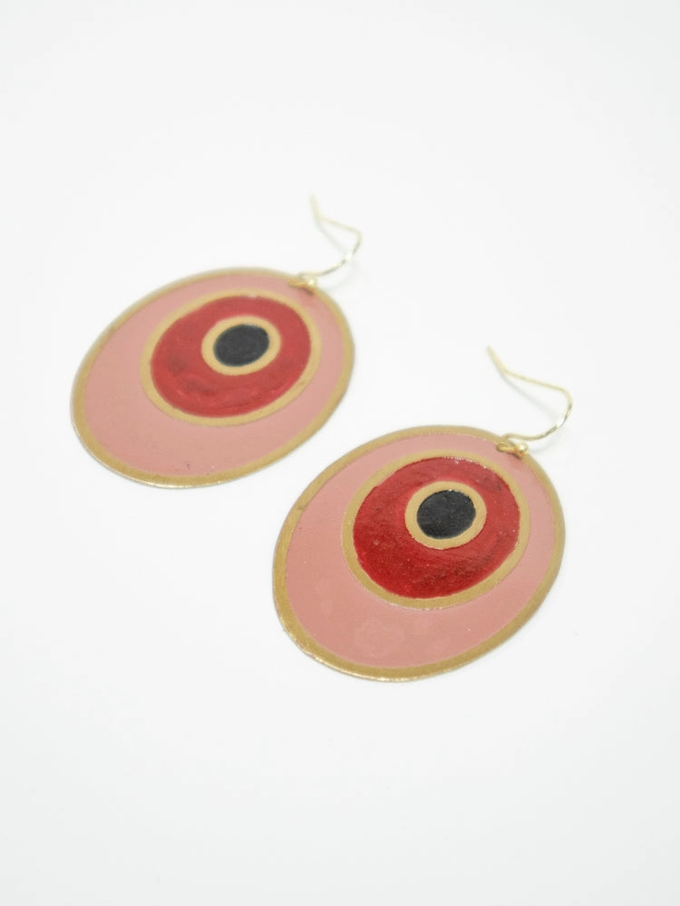 Hilma Earrings - Peppercorn