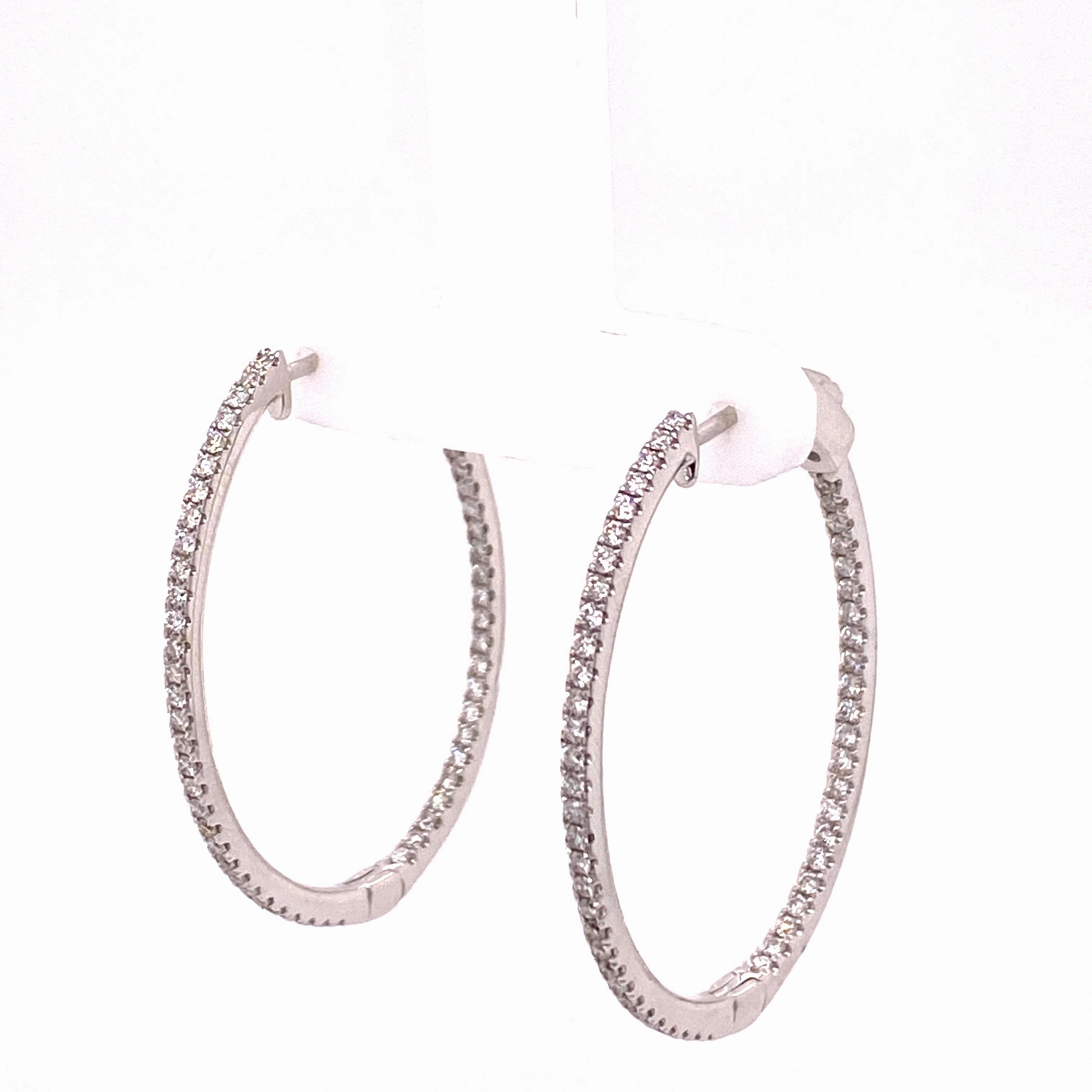 Inside Out Hoop Earrings