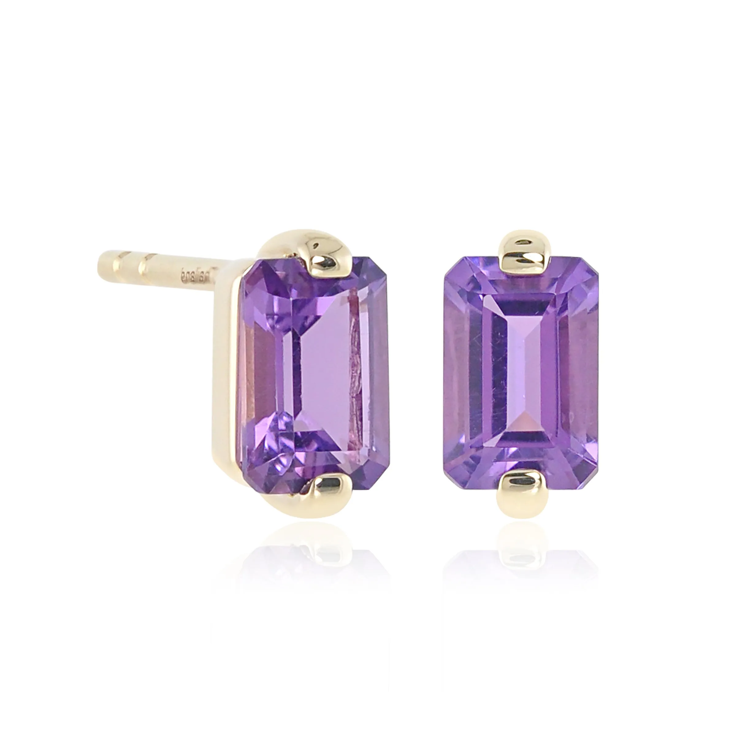 Jackie Earrings in Amethyst