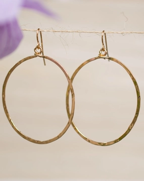 Jasmine Oval Turquoise Earrings ~Gold Plated or Silver Plated ~ SME007