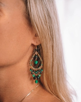 Joix Chandelier Earrings ~Gold Plated ~ SME040