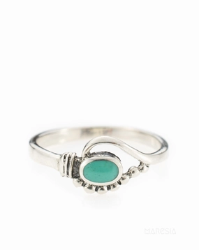 Jujuca Turquoise Ring ~ Sterling Silver 925~ SMR67