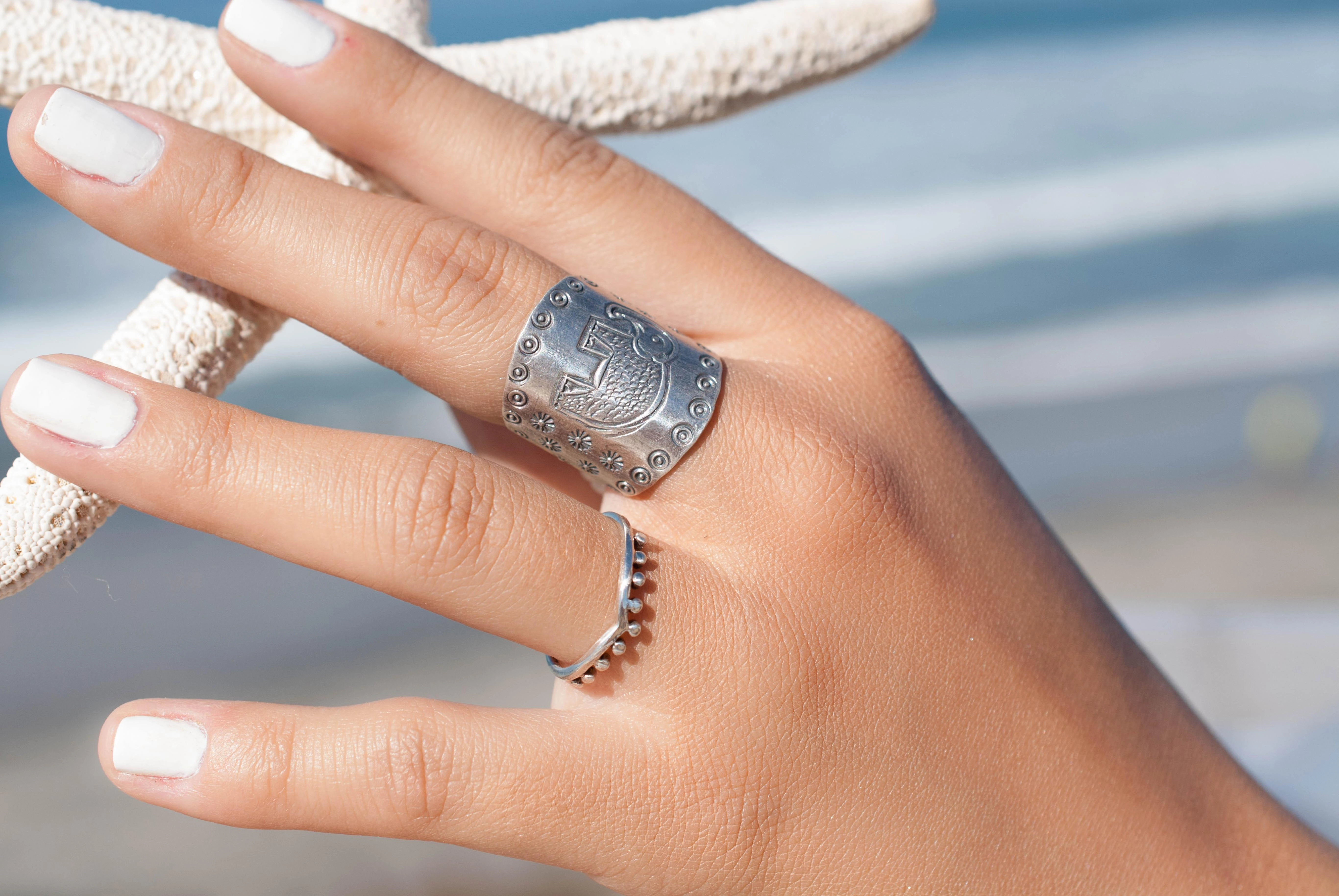 Karla Ring~ Sterling Silver 925~ SMR040