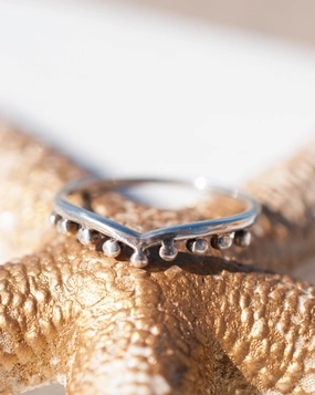Karla Ring~ Sterling Silver 925~ SMR040