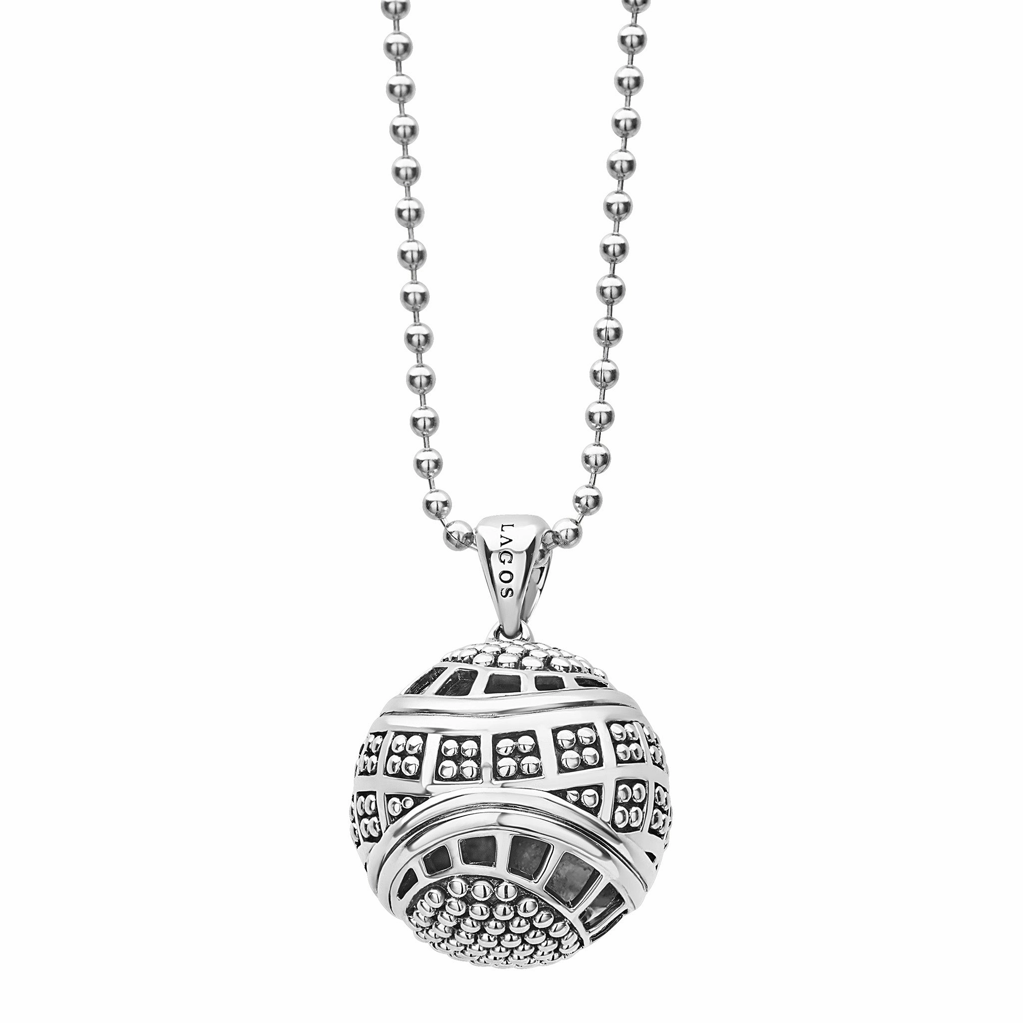 Keep Memory Alive Ball Pendant Necklace