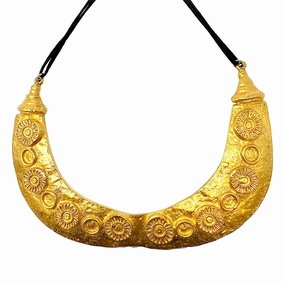Kenneth Lane Gold-tone Choker Necklace