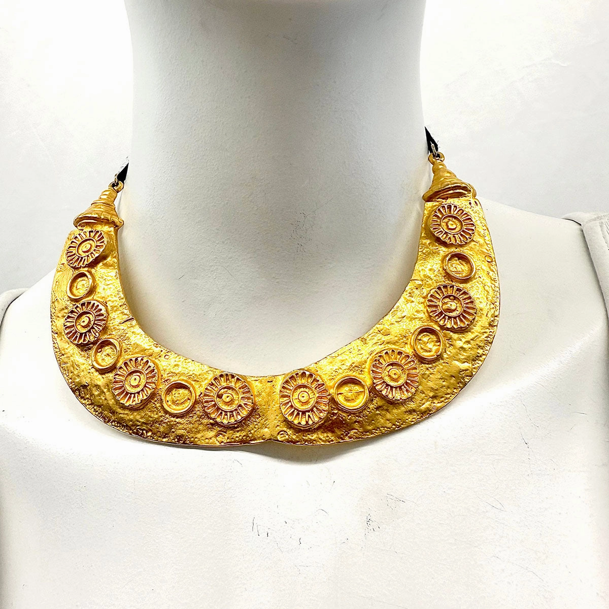 Kenneth Lane Gold-tone Choker Necklace