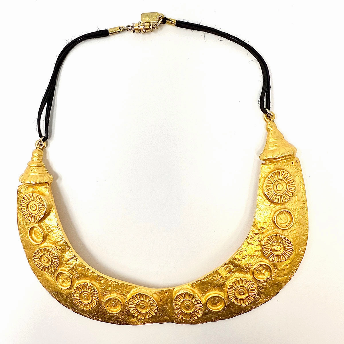 Kenneth Lane Gold-tone Choker Necklace