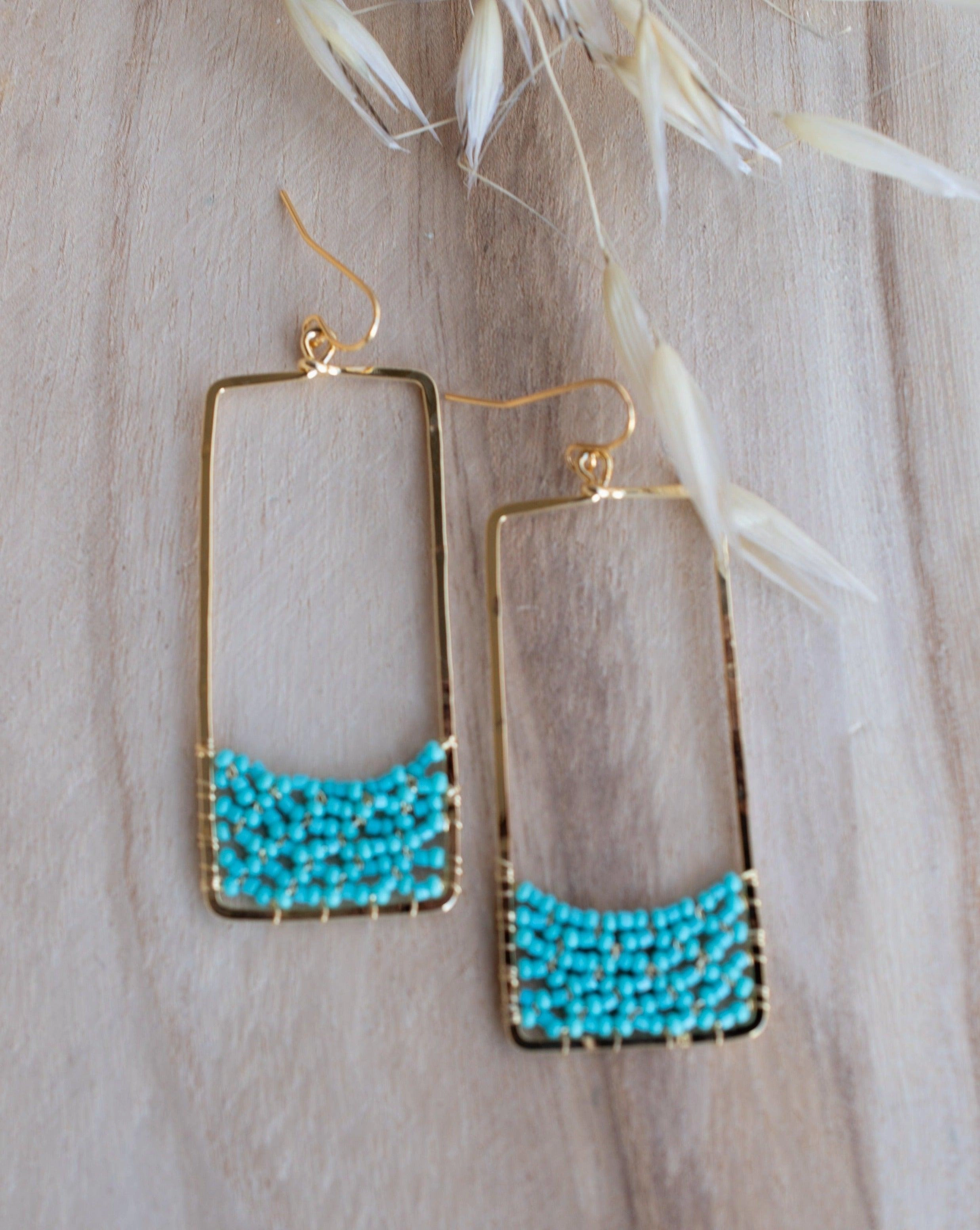 Koyr Earrings ~Gold Plated ~ SME047