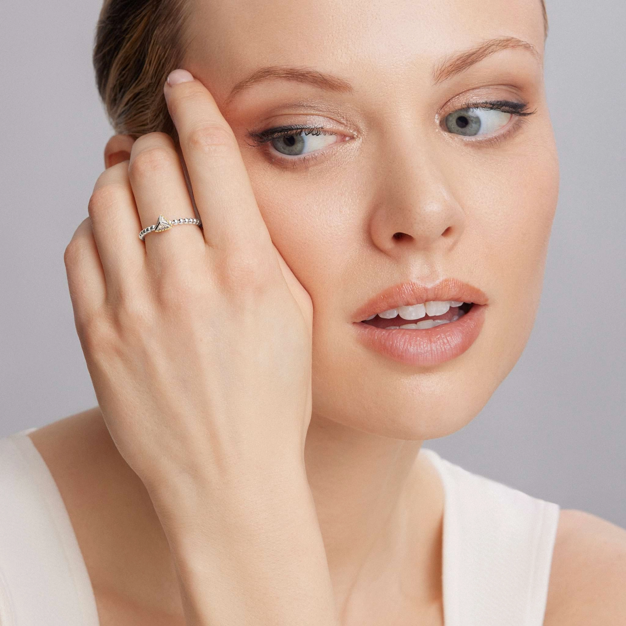 KSL Pyramid Diamond Ring