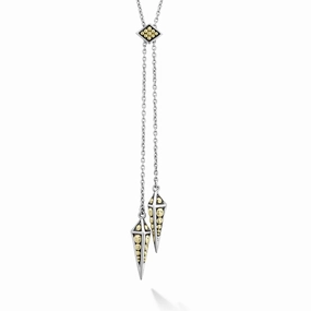 KSL Pyramid Lariat Necklace