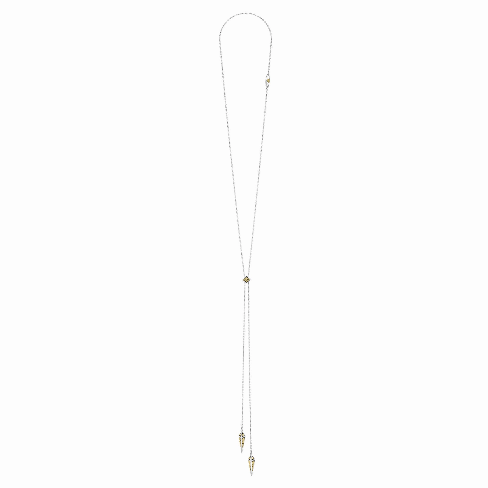 KSL Pyramid Lariat Necklace