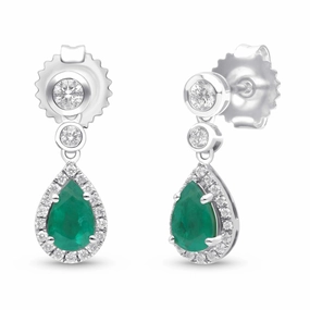 La Poire Earrings - WG
