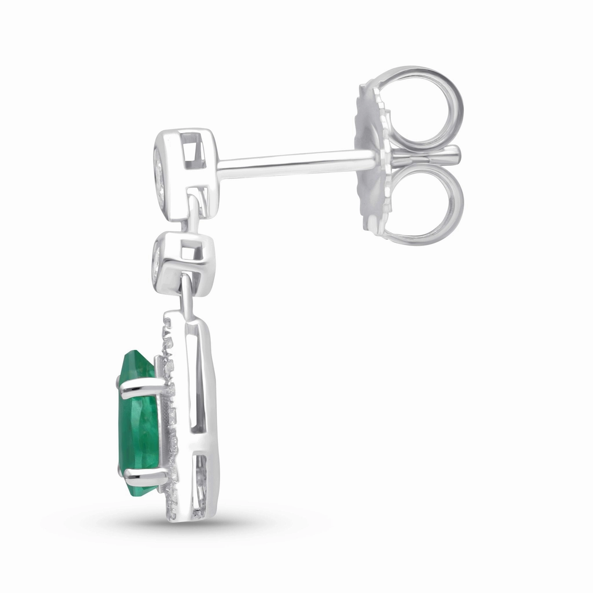 La Poire Earrings - WG