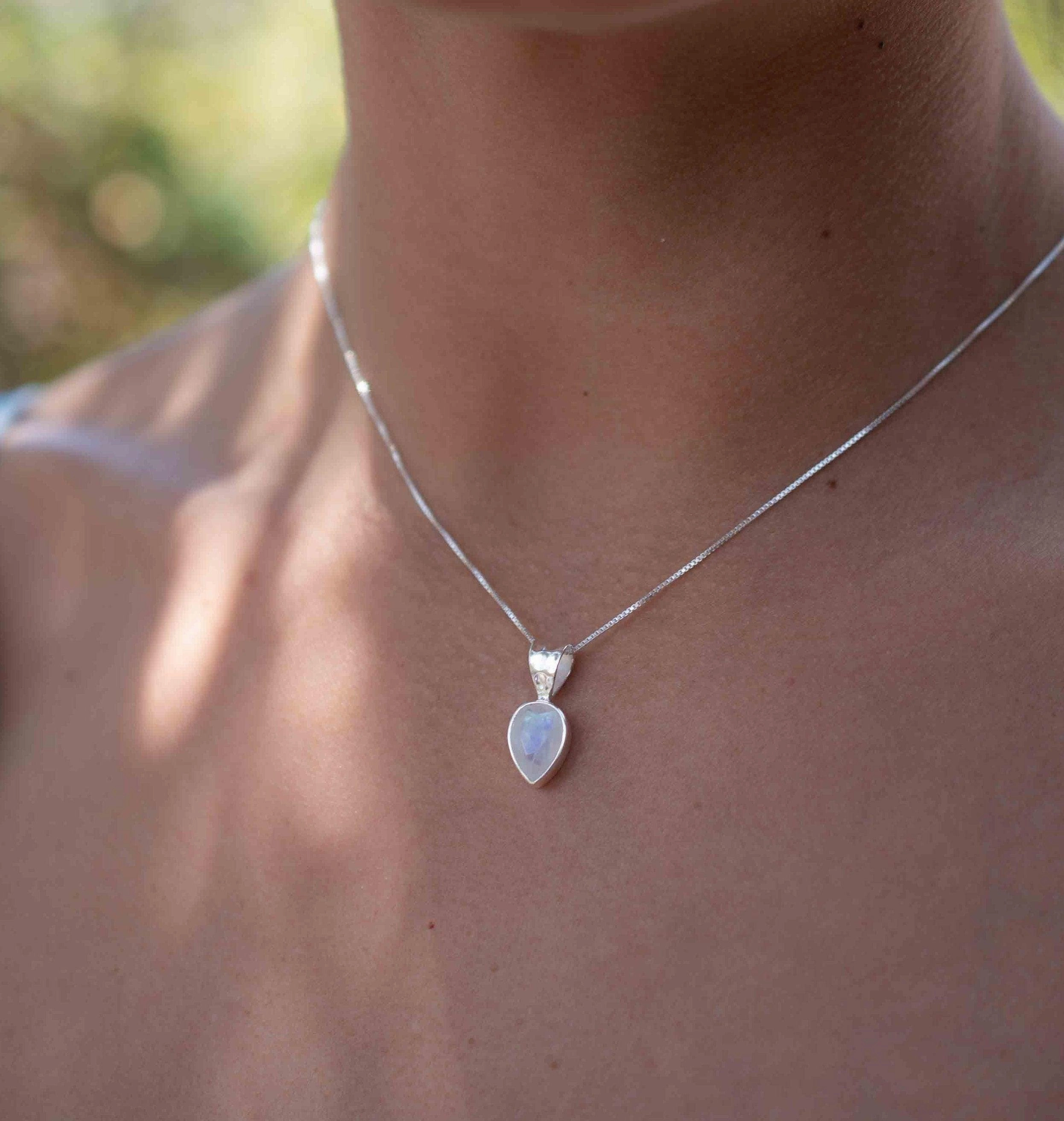 Labradorite, Aqua Chalcedony, Rose Quartz, Moonstone ~ Sterling Silver  ~ MP011