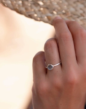 Labradorite Ring ~ Sterling Silver 925 ~ MR239