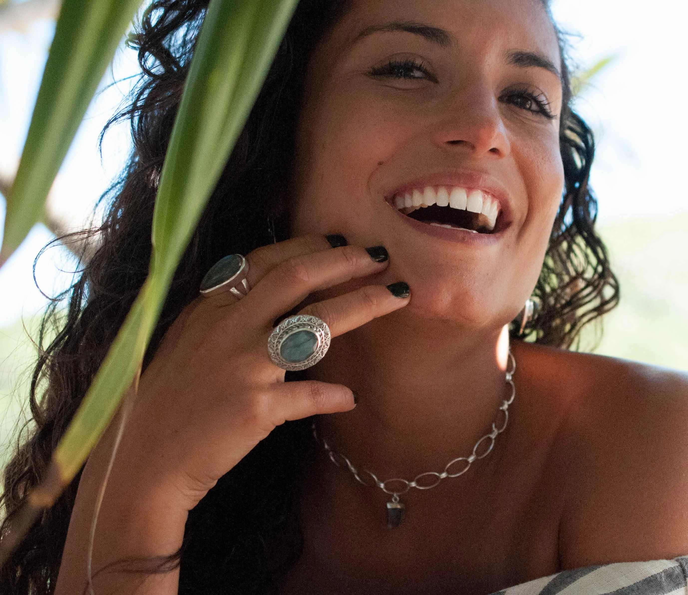 Labradorite Ring ~ Sterling Silver 925