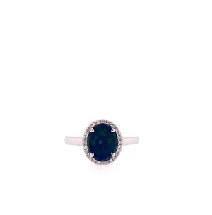 Ladies Opal Ring