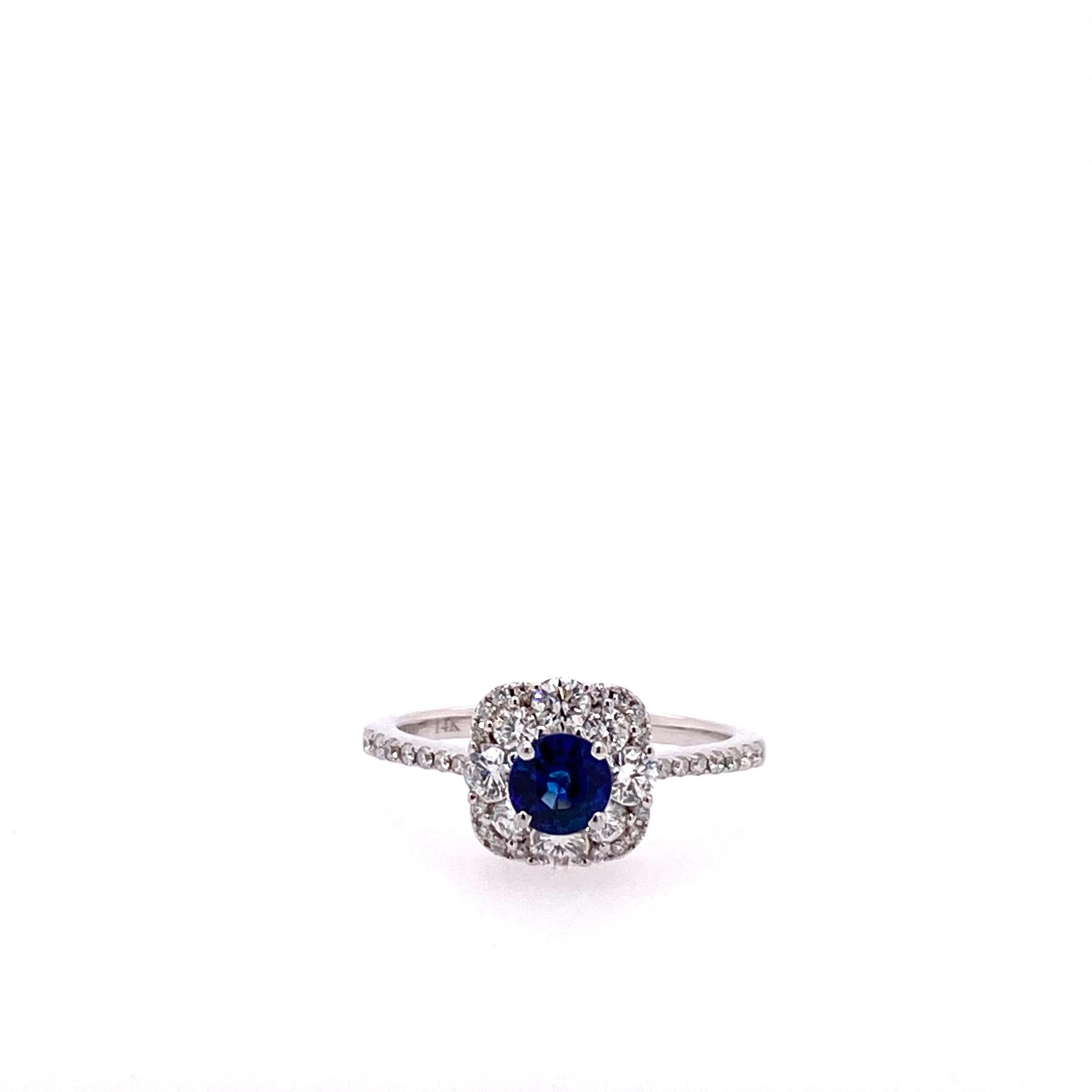 Ladies Sapphire and Diamond Ring