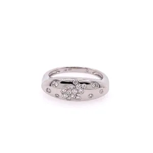 Ladies Scatter Diamond Ring