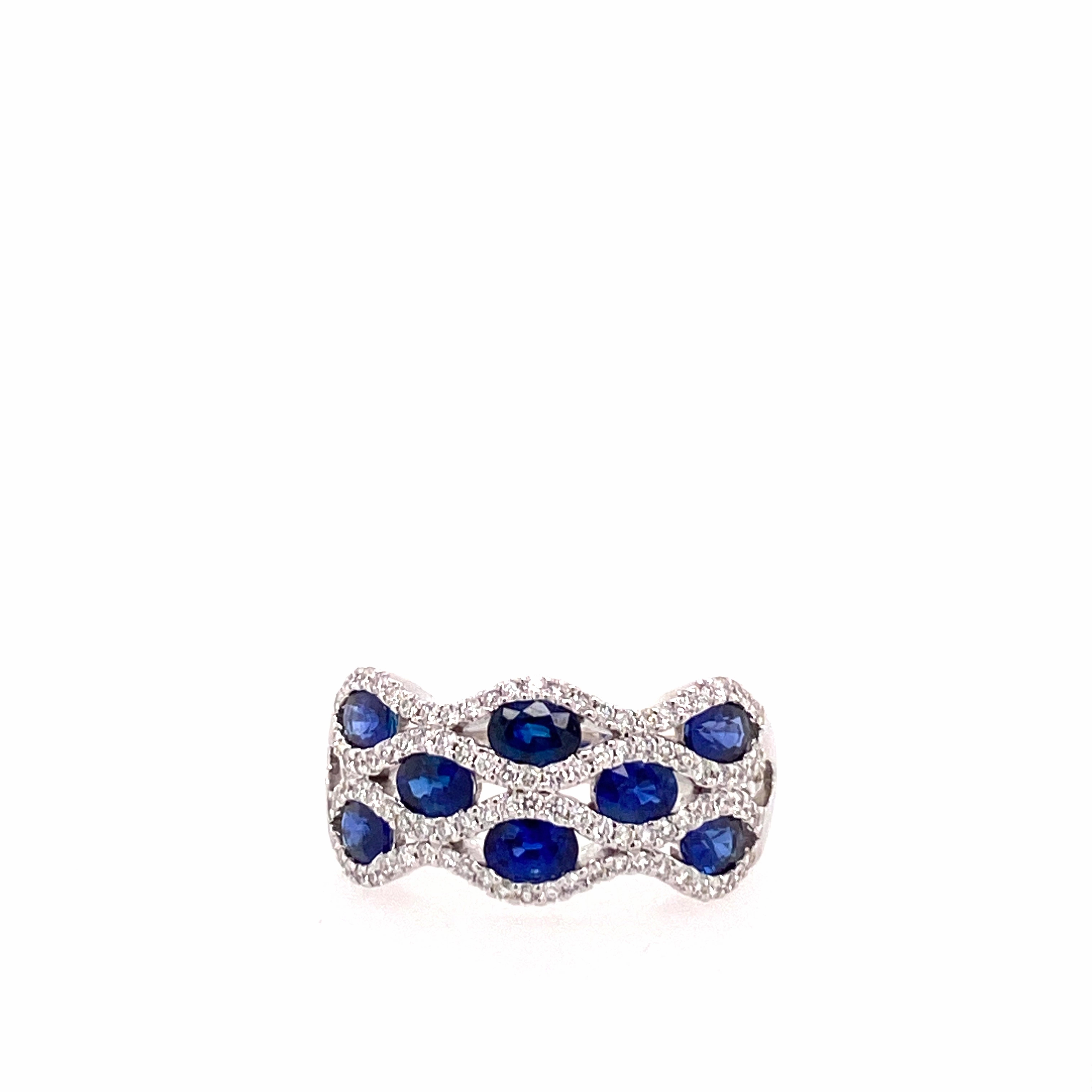 Lady's Sapphire and Diamond Ring