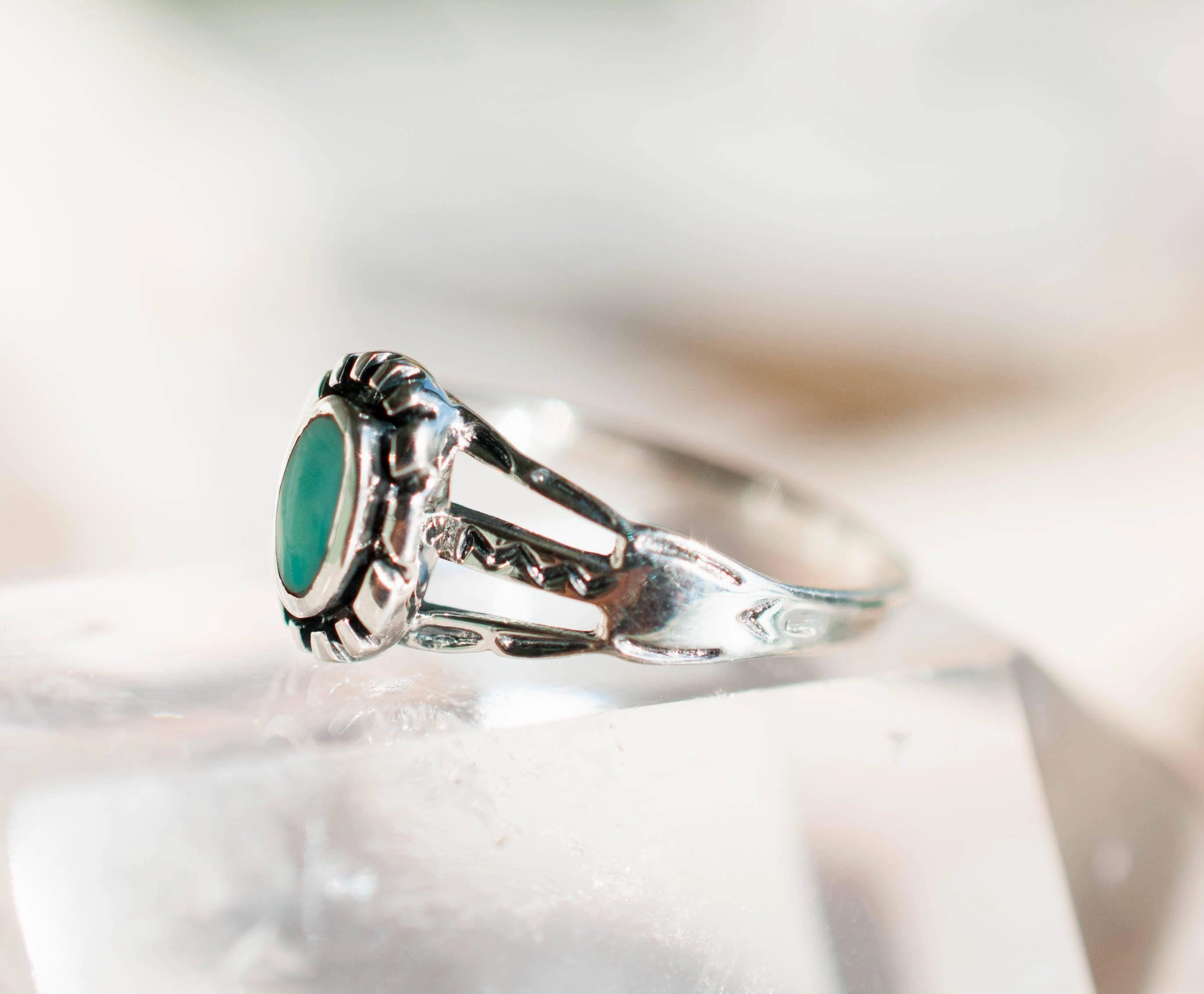 Lapa Turquoise Ring ~Sterling Silver 925~ SMR010