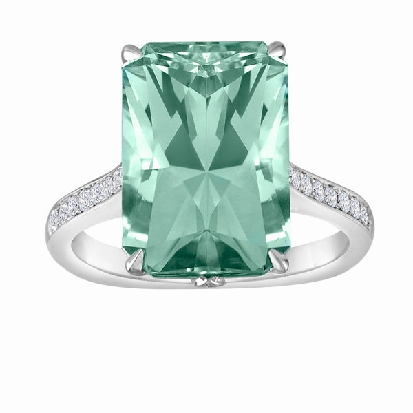 Le Joaillier Collection Icy Green Tourmaline Ring