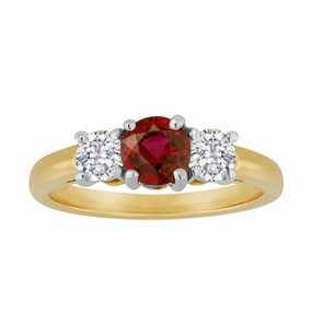 Le Joaillier Collection Ruby and Diamond Ring