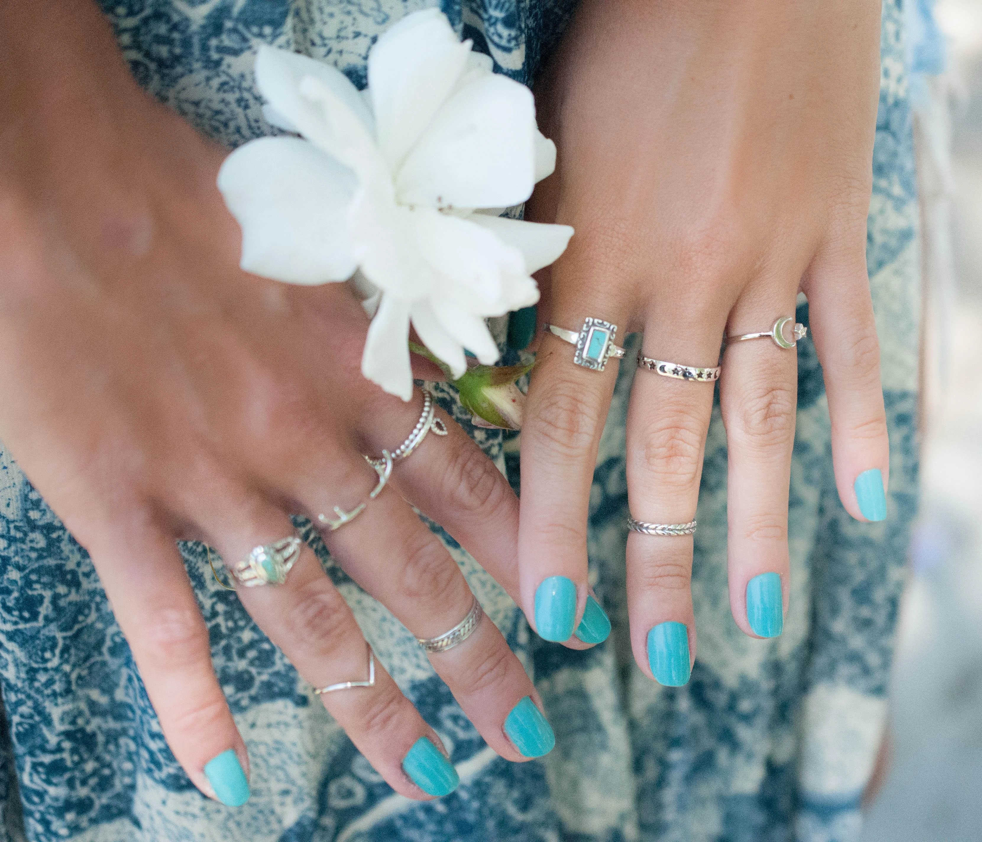 Leblon Turquoise Ring ~ Sterling Silver 925~SMR012