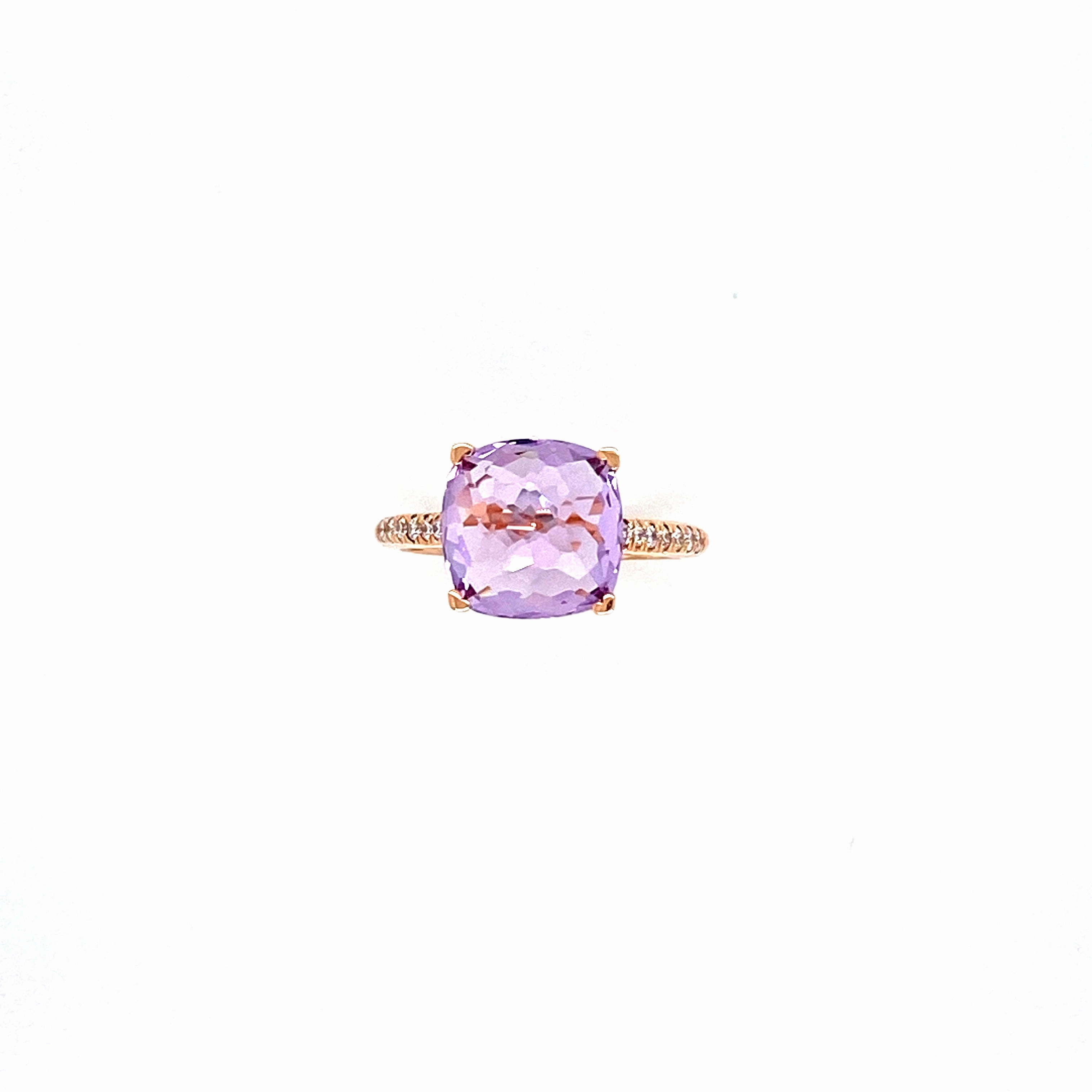 Lisa Nik Amethyst Ring