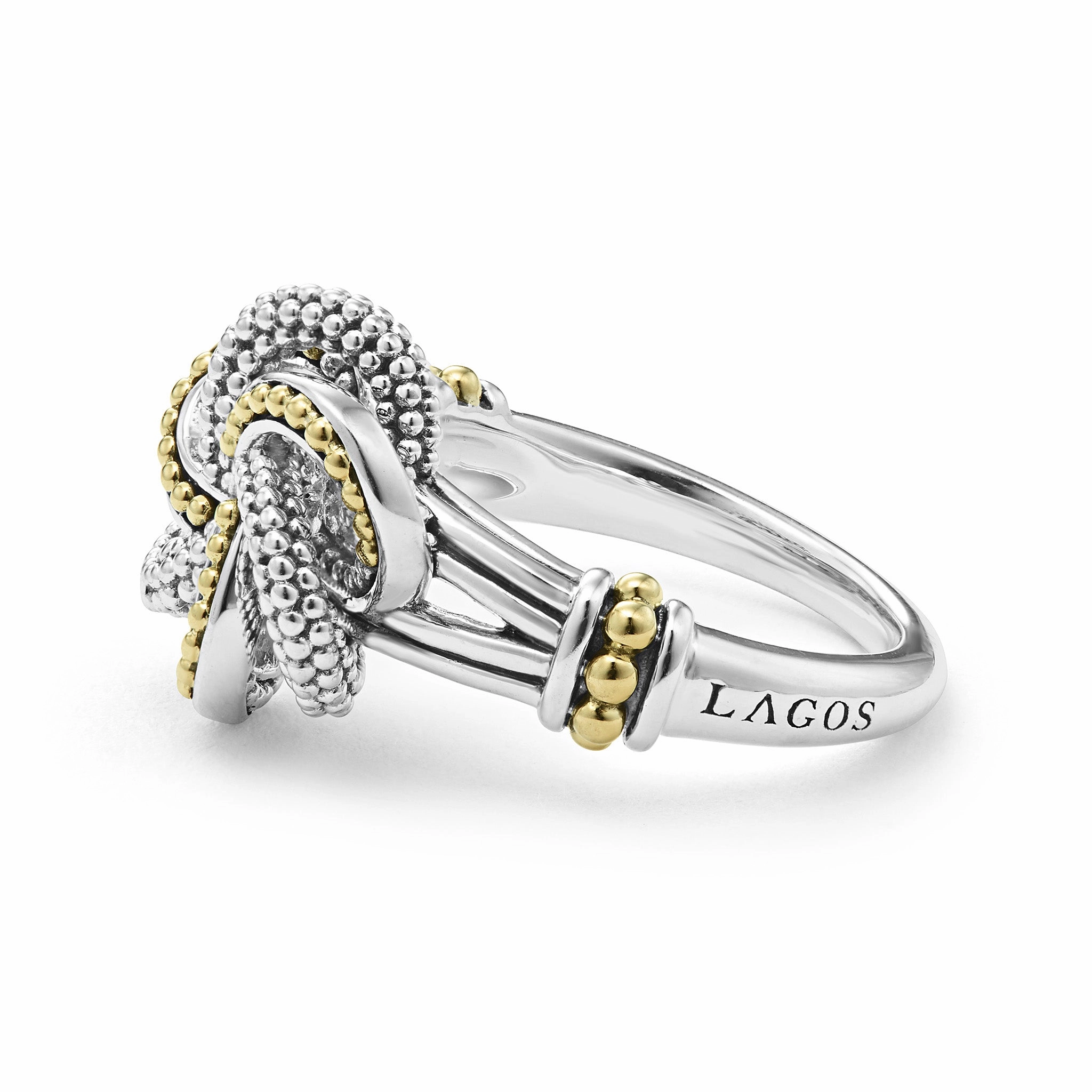 Love Knot Two-Tone Love Knot Ring