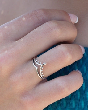 Lucilia Ring~ Sterling Silver 925~ SMR026
