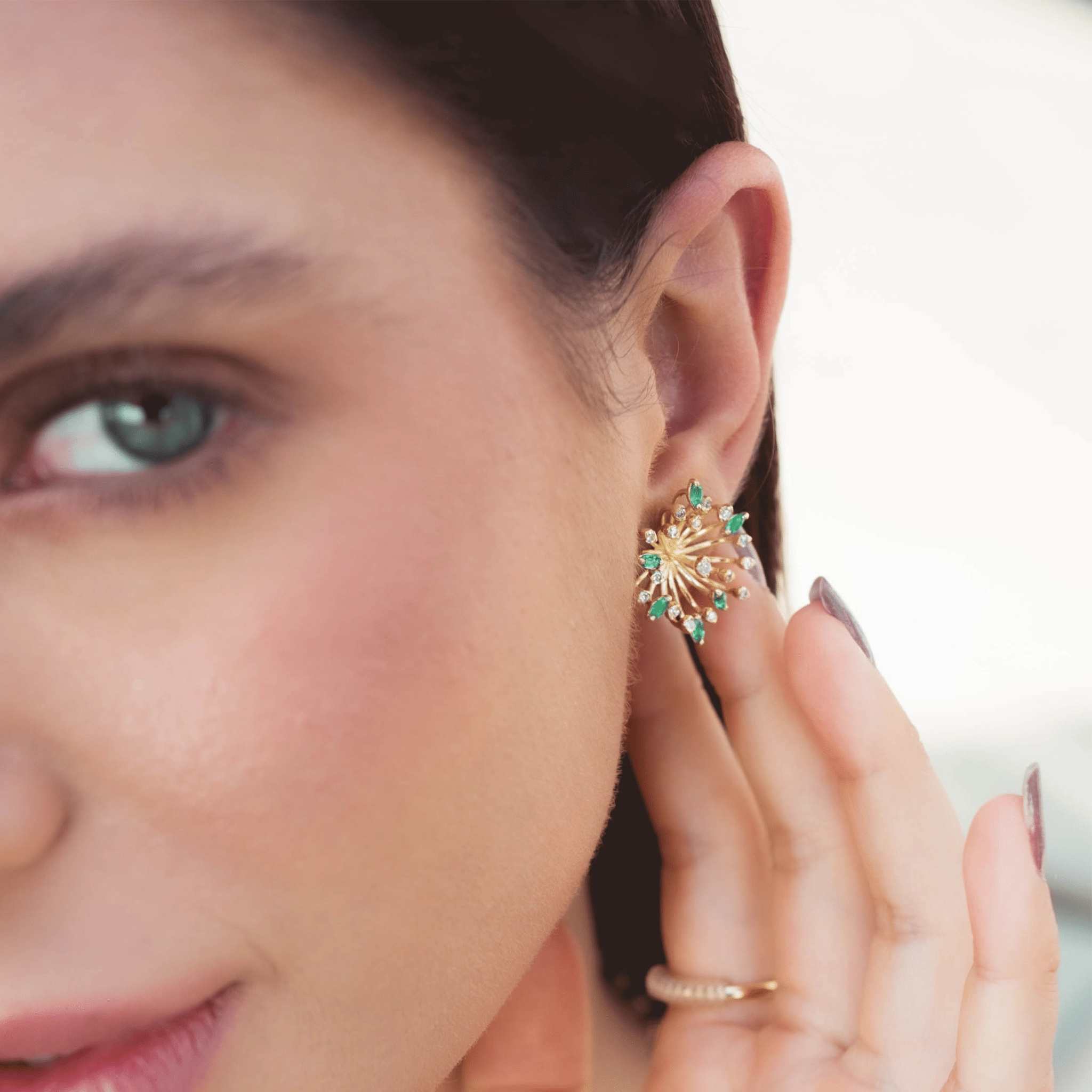 Lume Earrings - WG