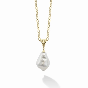 Luna Baroque Pearl Necklace