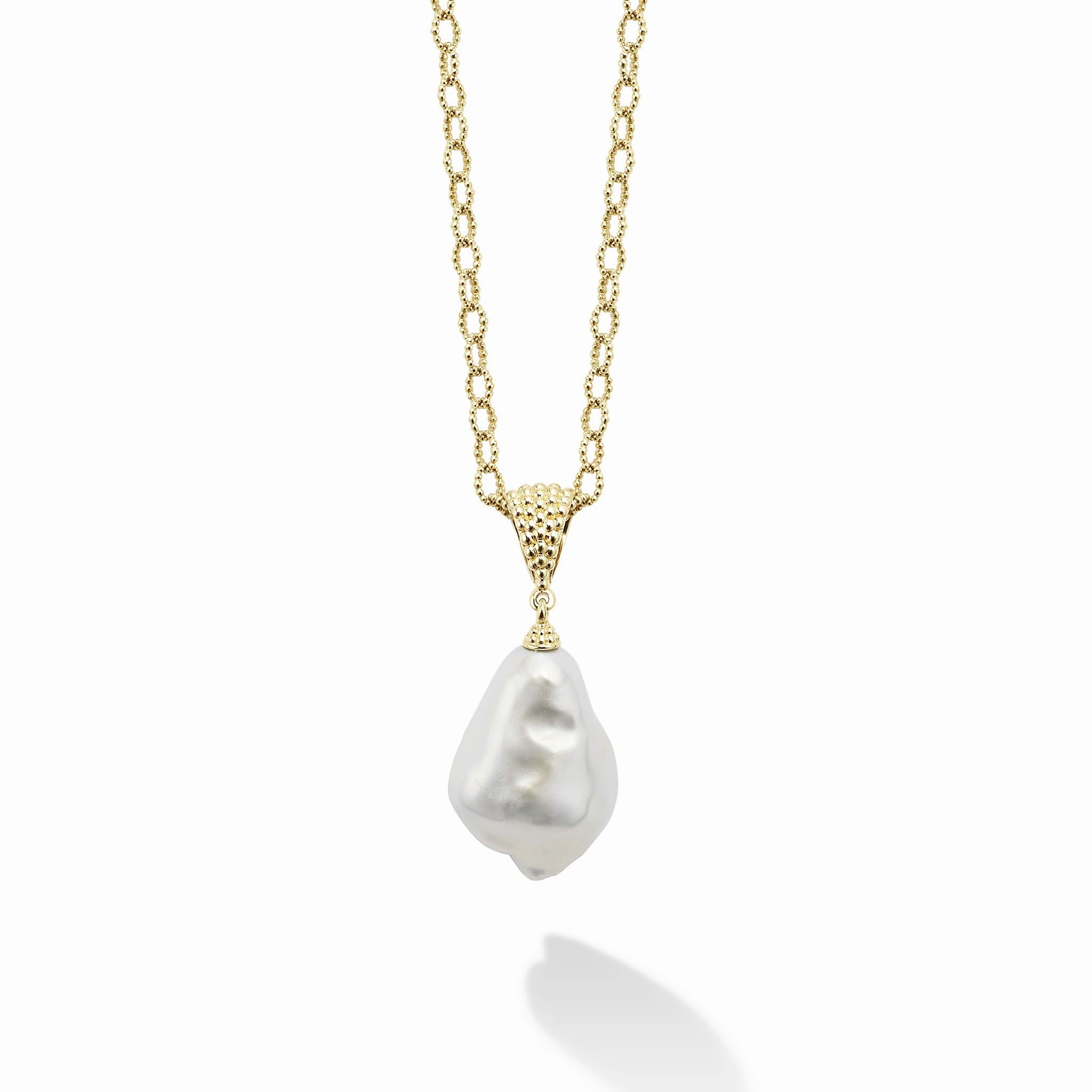 Luna Baroque Pearl Necklace