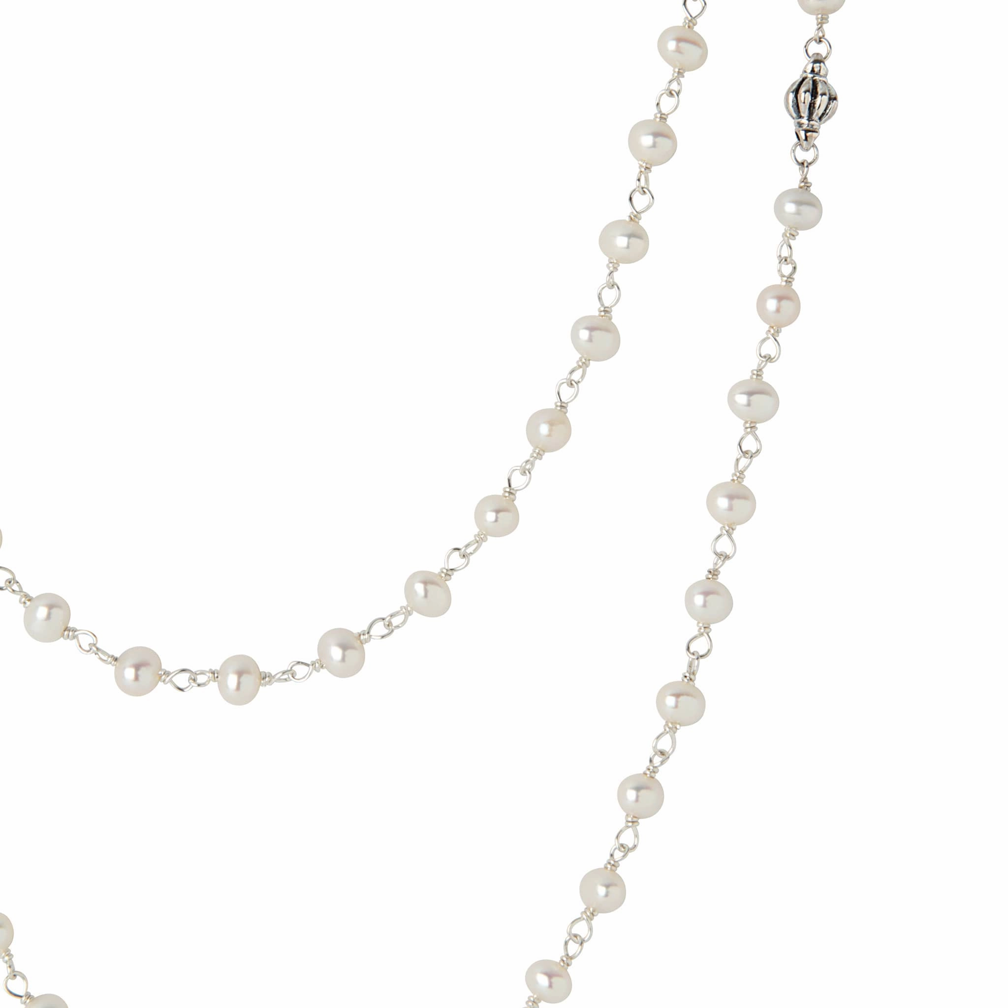 Luna Beaded Pearl Necklace