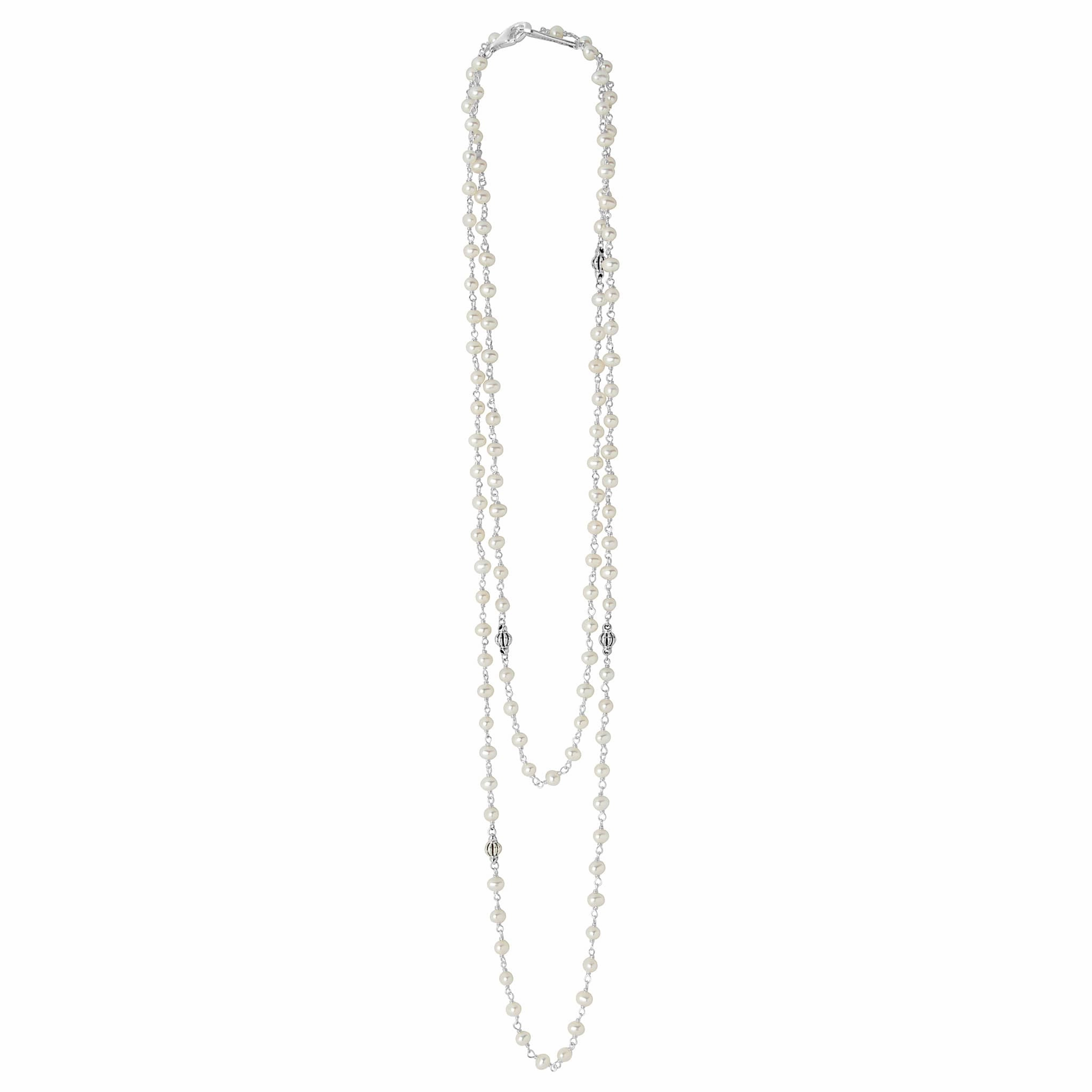 Luna Beaded Pearl Necklace
