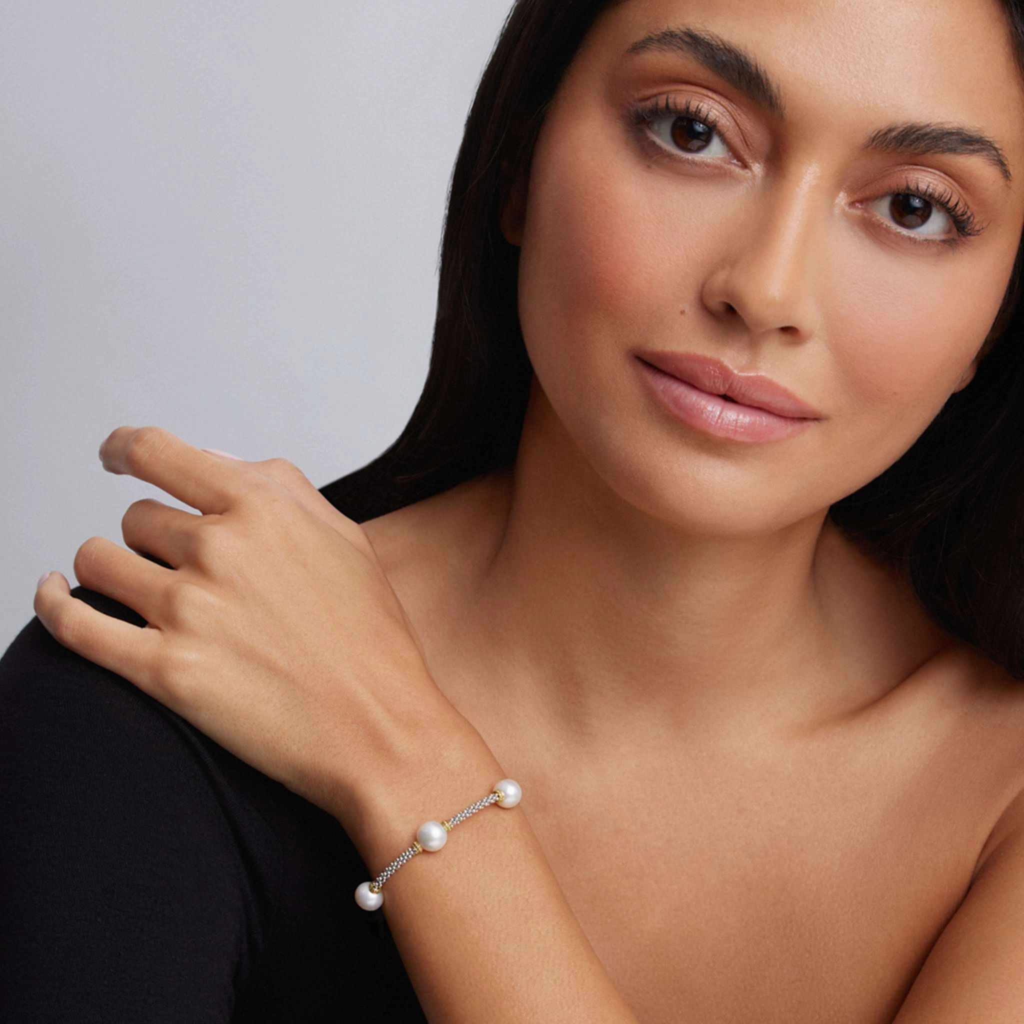Luna Caviar Pearl Bracelet