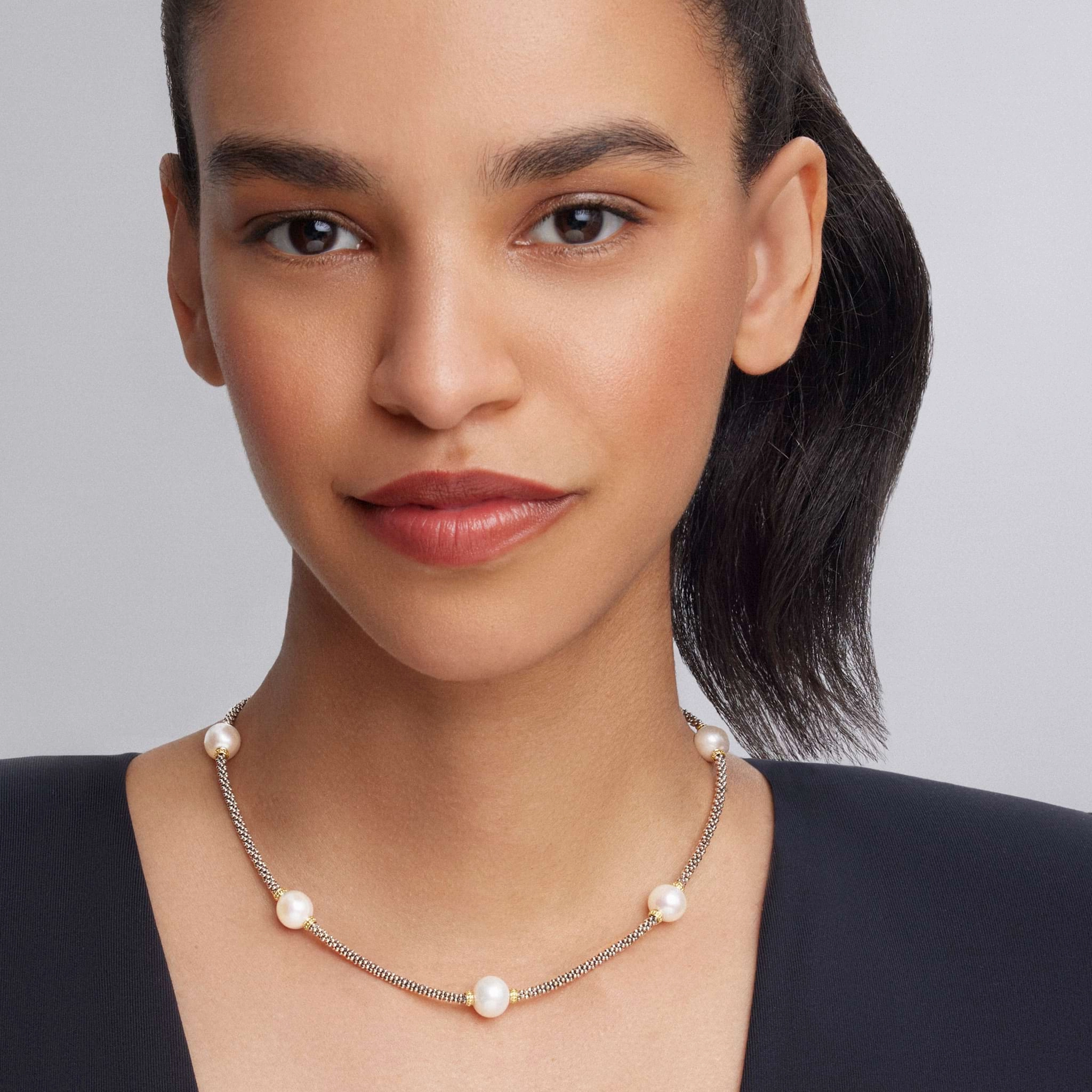 Luna Caviar Pearl Necklace