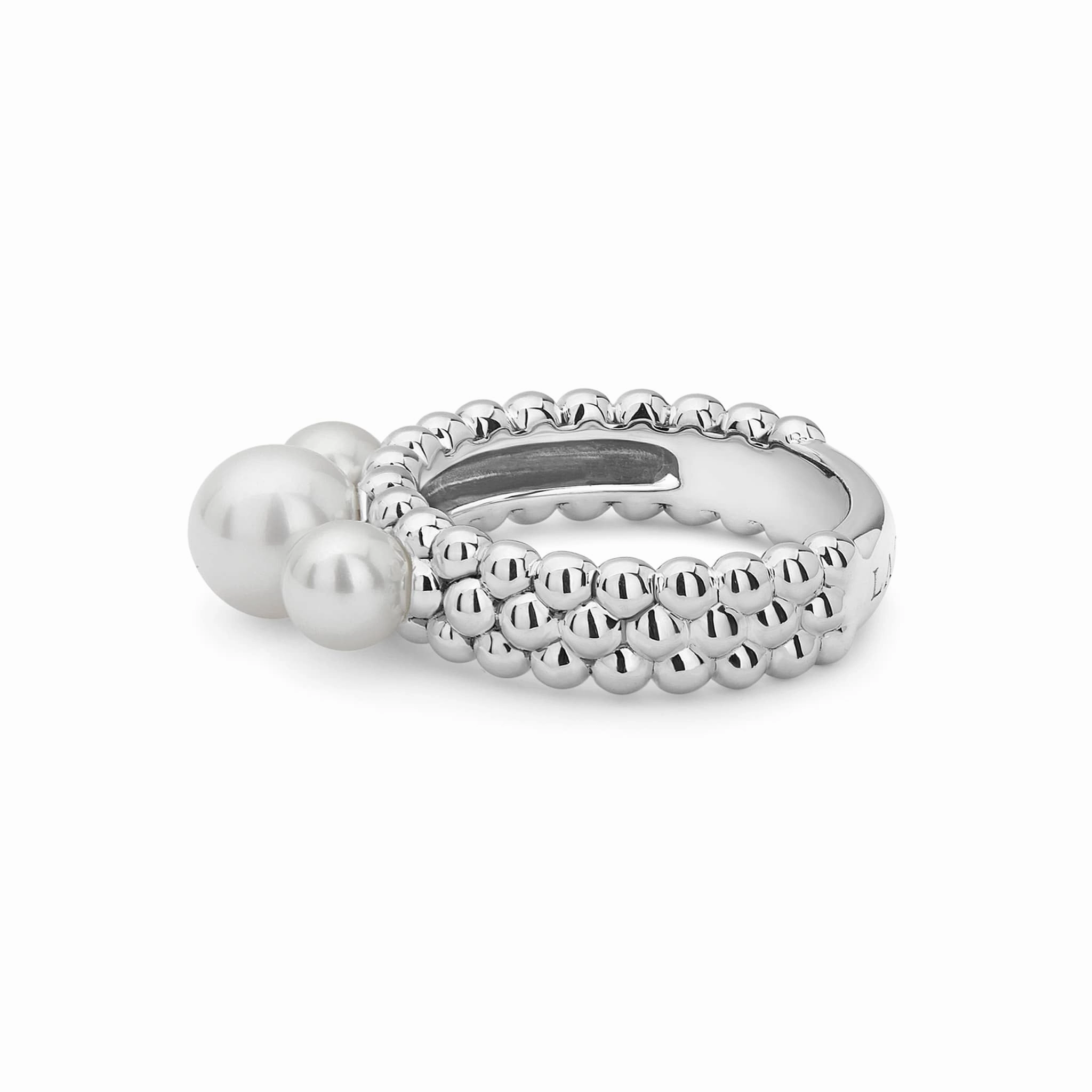 Luna Caviar Pearl Ring