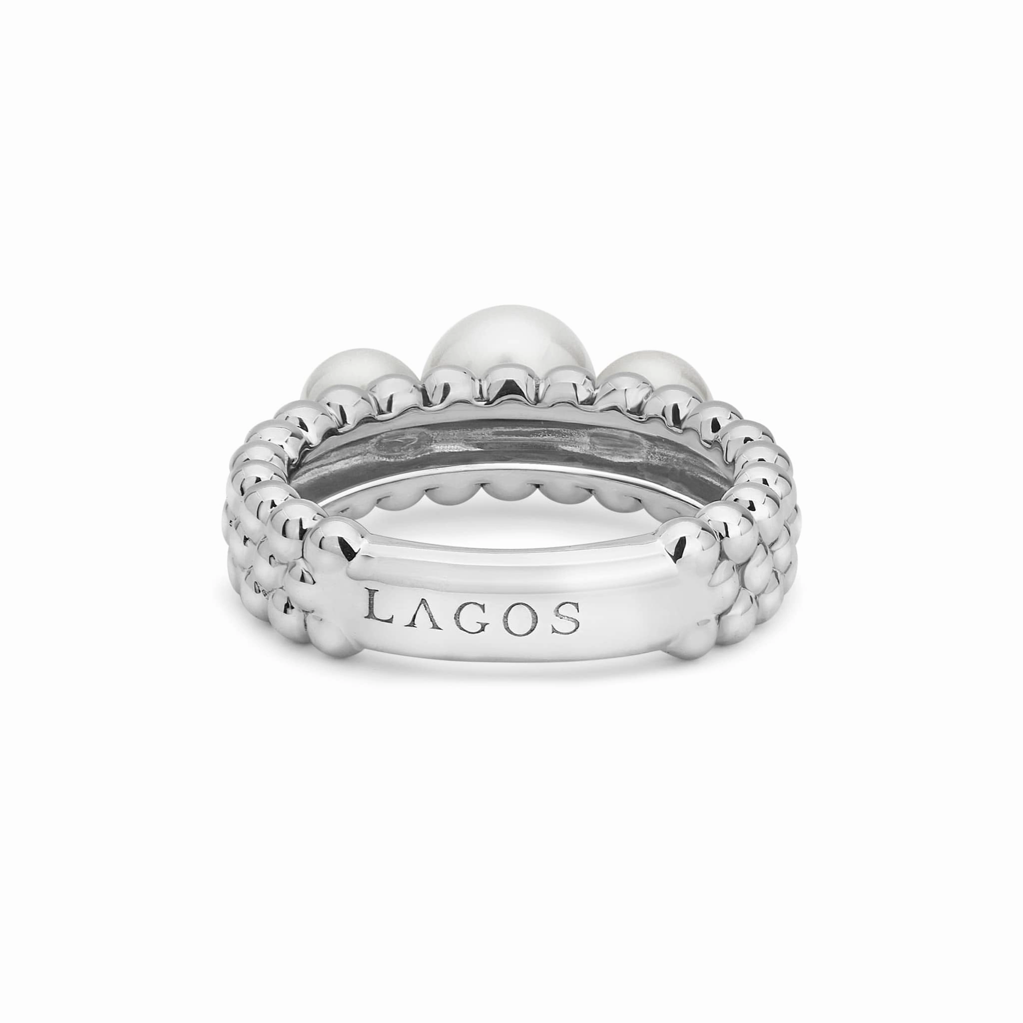 Luna Caviar Pearl Ring
