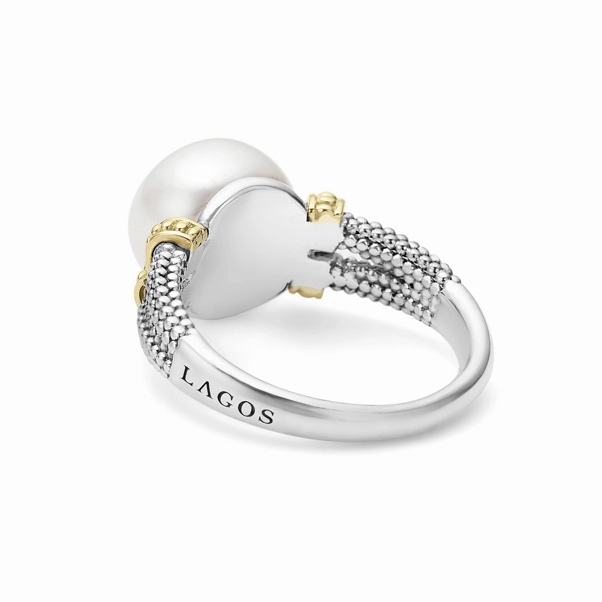 Luna Caviar Pearl Statement Ring