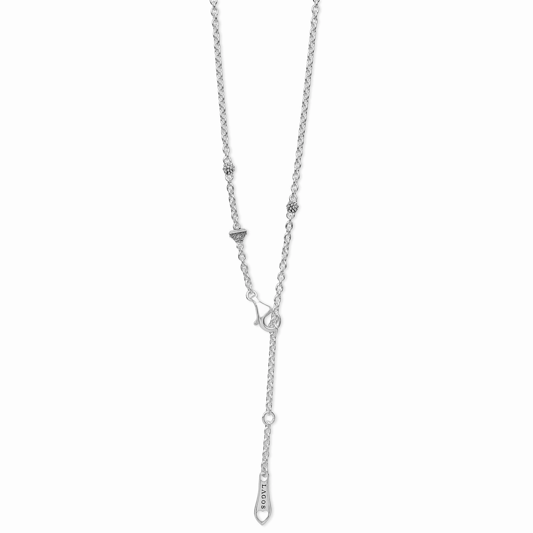 Luna Fleur Pearl Pendant Necklace