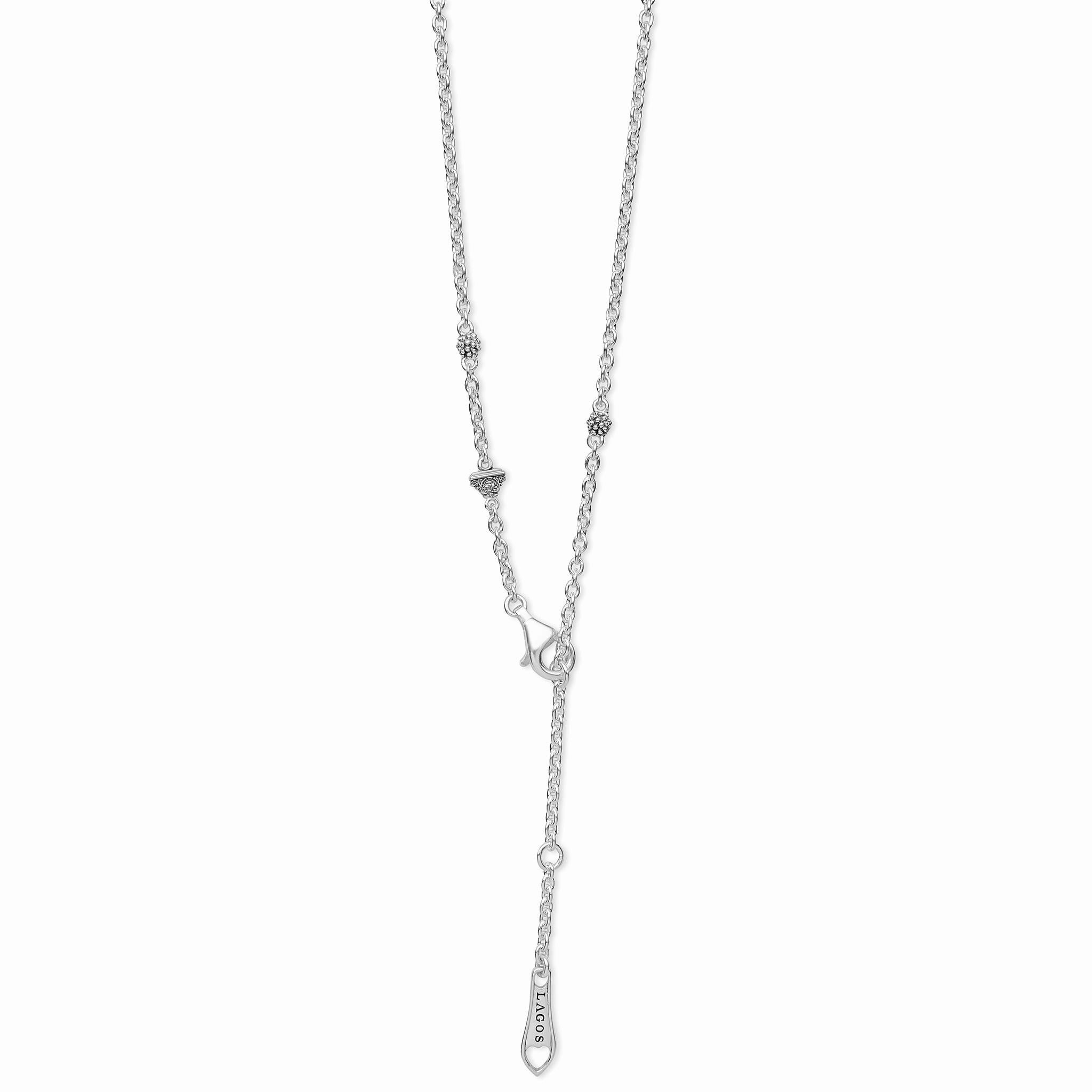 Luna Fleur Pearl Pendant Necklace