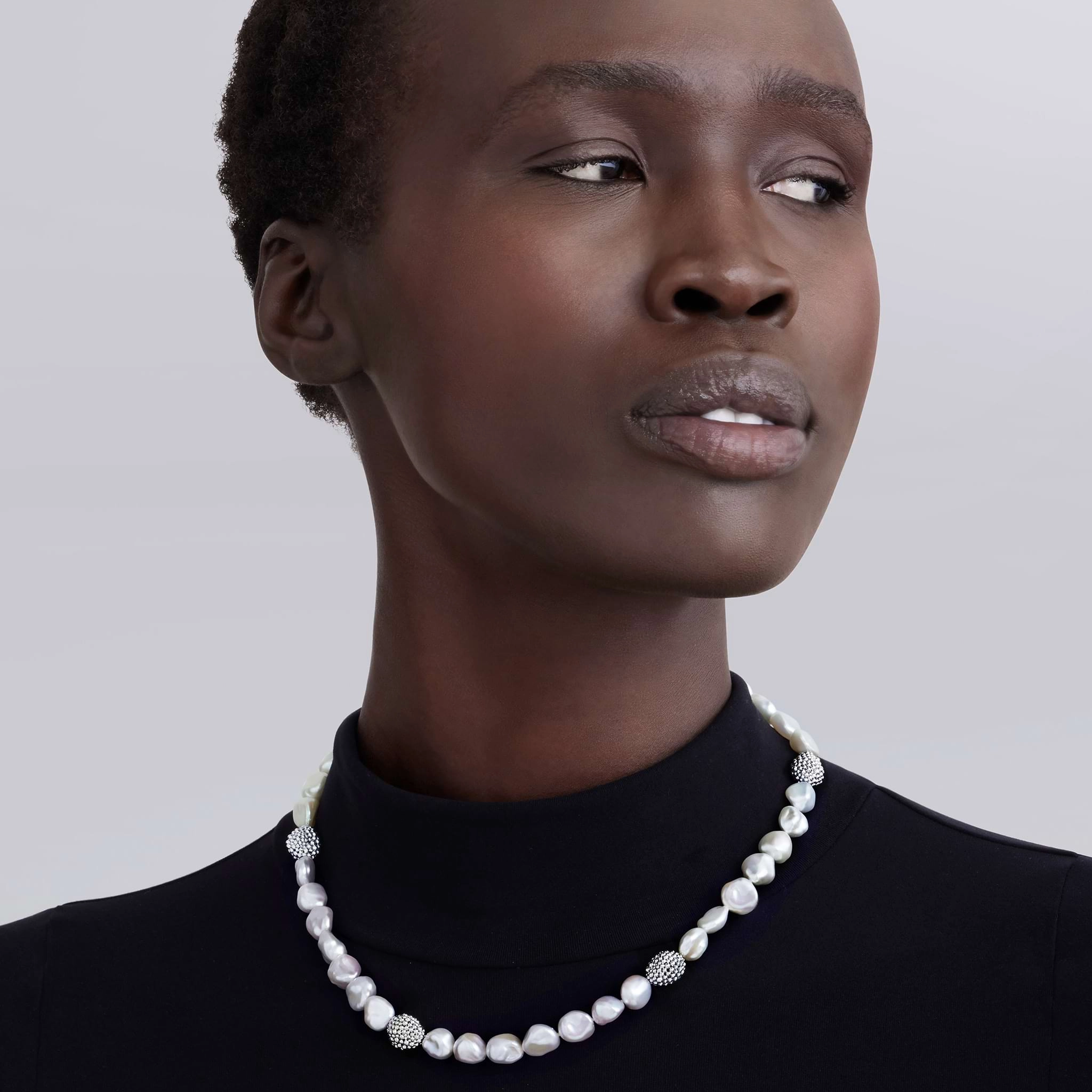 Luna Keshi Pearl Necklace | 18 inch