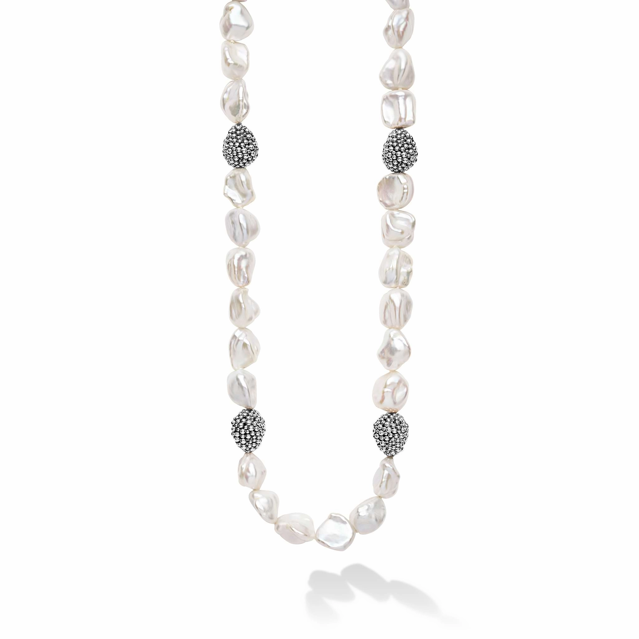 Luna Keshi Pearl Necklace | 18 inch