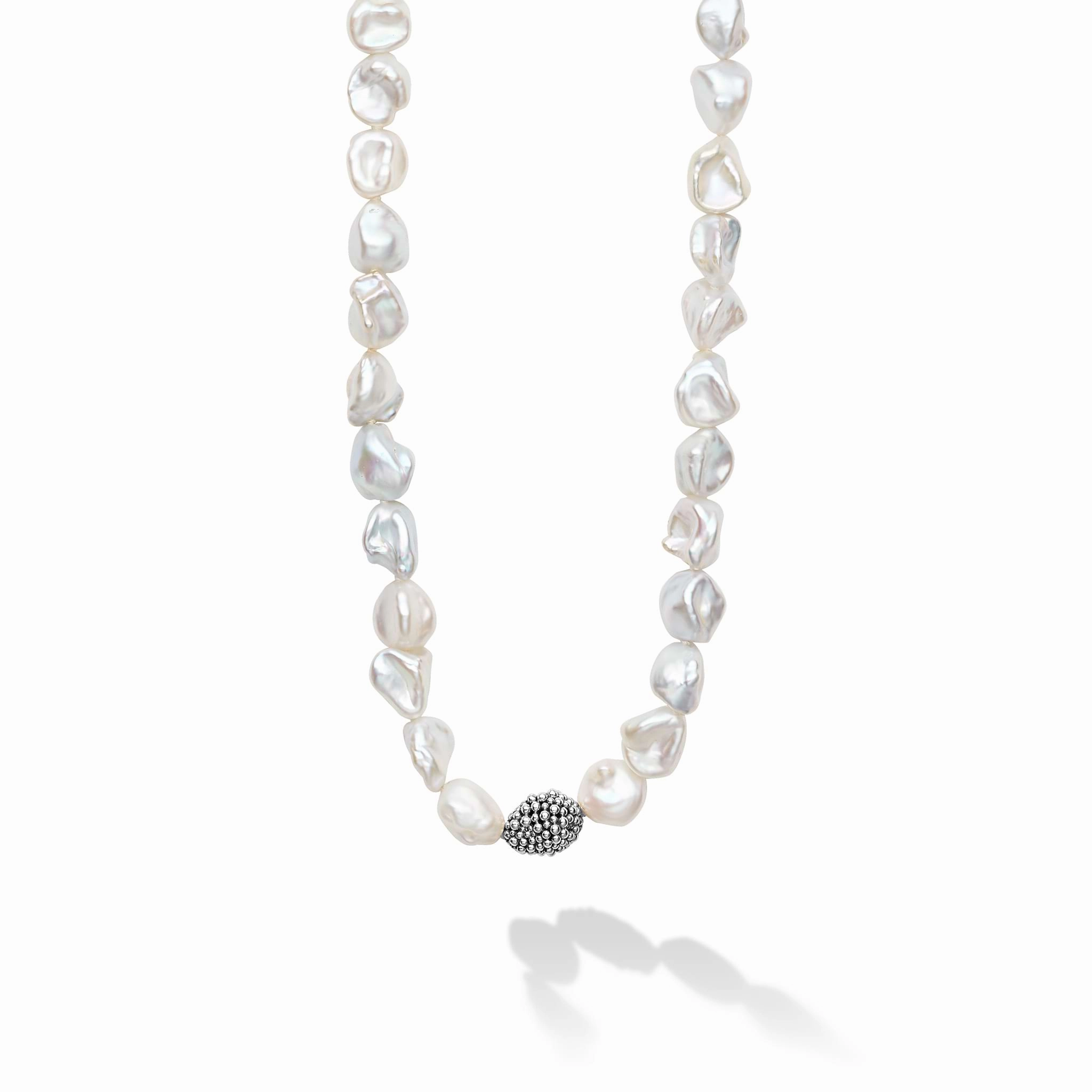 Luna Keshi Pearl Necklace | 34 inch